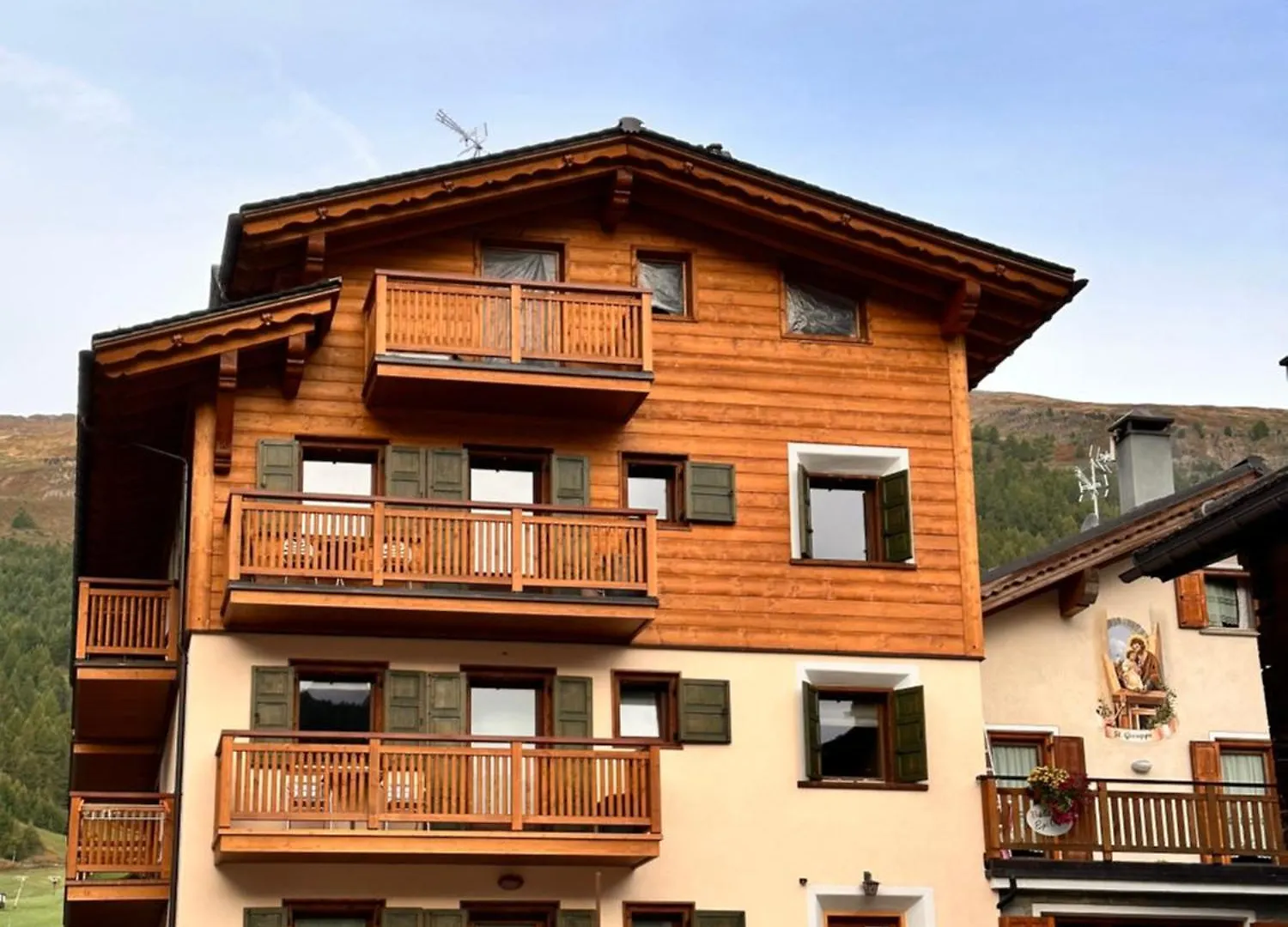 Baita Dos Barbara Livigno Apartment