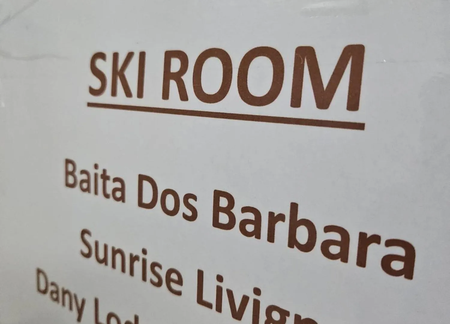 Apartment Baita Dos Barbara Livigno